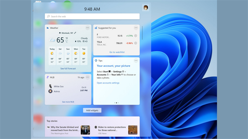 Bảng Widgets trên Windows 11 không hiển thị nội dung Bảng Widgets trên Windows 11 không hiển thị nội dung