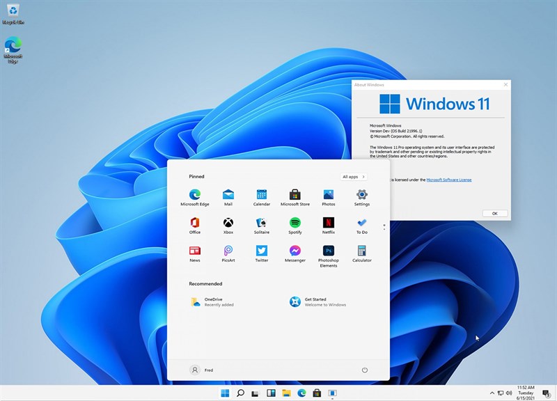 Windows 11 sở hữu giao diện Start Menu và Taskbar mới Windows 11 sở hữu giao diện Start Menu và Taskbar mới