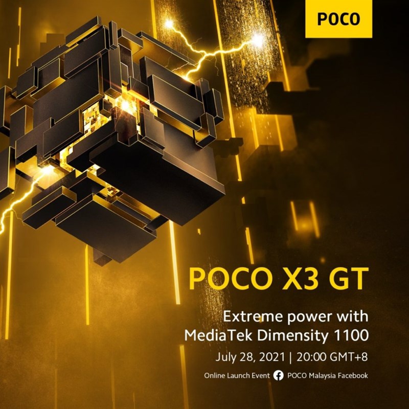 POCO X3 GT được xác nhận dùng chip MediaTek Dimensity 1100 POCO X3 GT được xác nhận dùng chip MediaTek Dimensity 1100