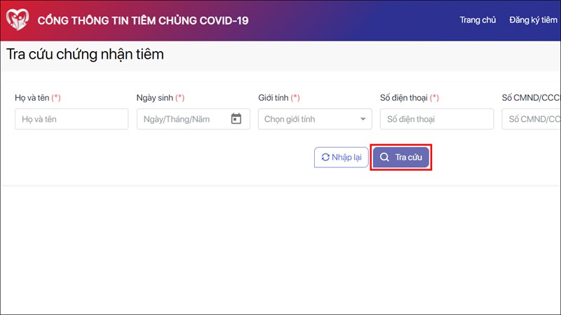 Cách tra cứu chứng nhận tiêm vaccine Covid-19-5 Cách tra cứu chứng nhận tiêm vaccine Covid-19-5