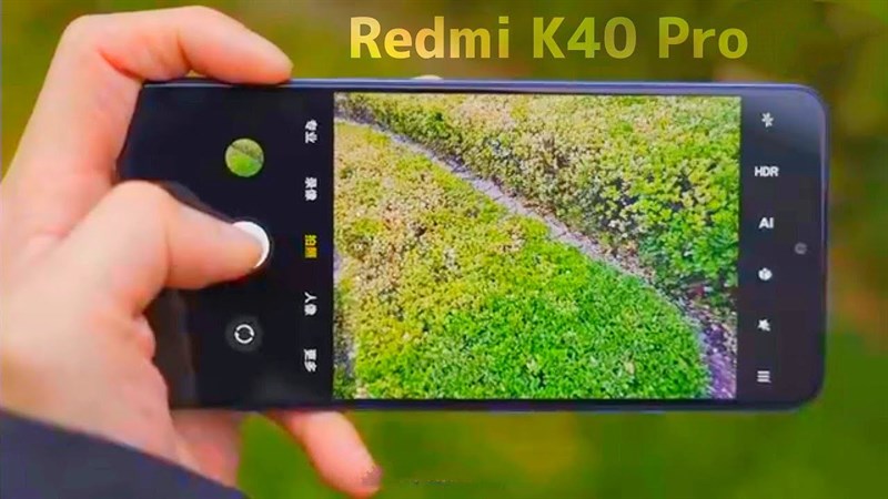 Xiaomi Redmi K50 Pro có khả năng sẽ sở hữu camera chính 108 MP. (Ảnh minh họa: Redmi K40 Pro).