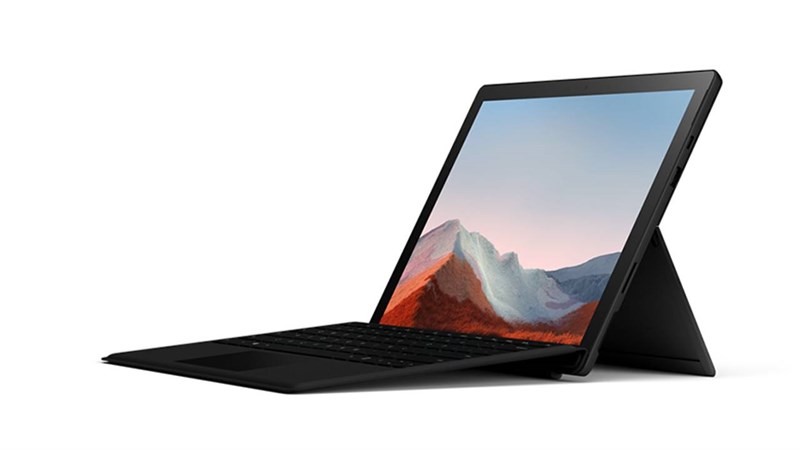 Surface Pro 7 có viền màn hình khá dày.