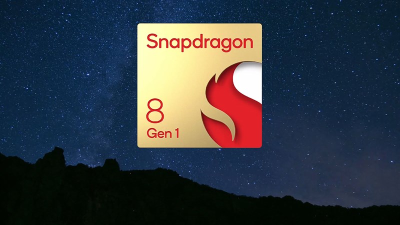 Con chip Snapdragon 8 Gen 1 mới nhất nhà Qualcomn cho trải nghiệm chơi game mượt mà