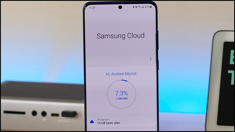 Samsung Cloud trên smartphone