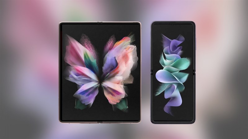 Hình nền Galaxy Z Fold 3 và Galaxy Z Flip 3