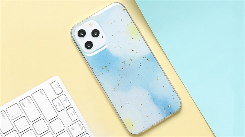 Ốp lưng iPhone 12 Pro Max Mây xanh