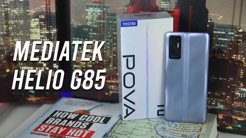 Tecno POVA 2 được trang bị con chip MediaTek Helio G85 cho hiệu năng tốt trong tầm giá.