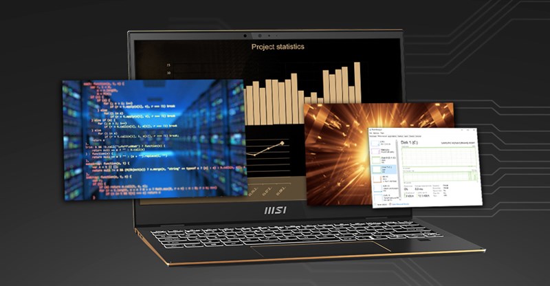 Ổ SSD 1 TB trên MSI Summit E13 Flip Evo thoải mái cho chúng ta lưu trữ dữ liệu. Ổ SSD 1 TB trên MSI Summit E13 Flip Evo thoải mái cho chúng ta lưu trữ dữ liệu.