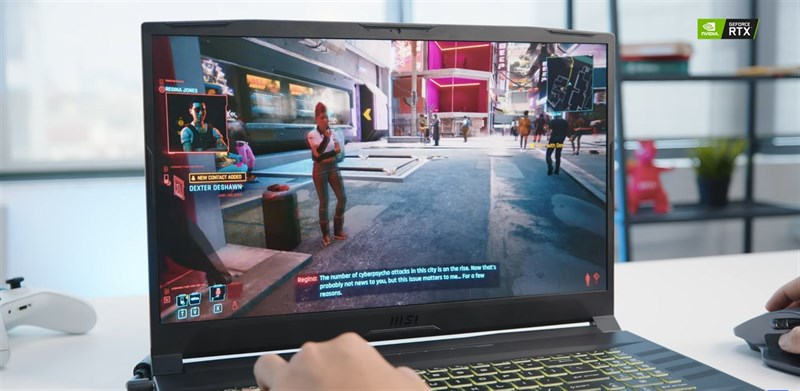 MSI Pulse GL76 cho thời lượng sử dụng pin lên đến hơn 4 tiếng. MSI Pulse GL76 cho thời lượng sử dụng pin lên đến hơn 4 tiếng.