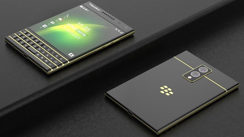 Xuất hiện concept của BlackBerry Passport 2 5G với thiết kế độc đáo, hiện đại hơn nhưng vẫn có bàn phím vật lý quen thuộc