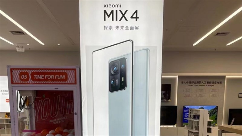 Xiaomi Mi MIX 4 rò rỉ poster quảng cáo chính thức, tiết lộ tổng quan thiết kế và cụm camera hoành tráng phía sau