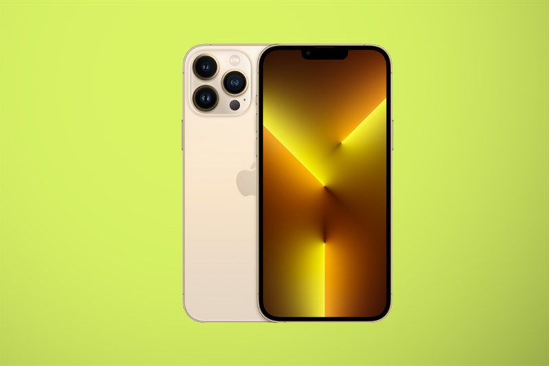 iPhone 13 Pro Max màu Gold sang chảnh. iPhone 13 Pro Max màu Gold sang chảnh.