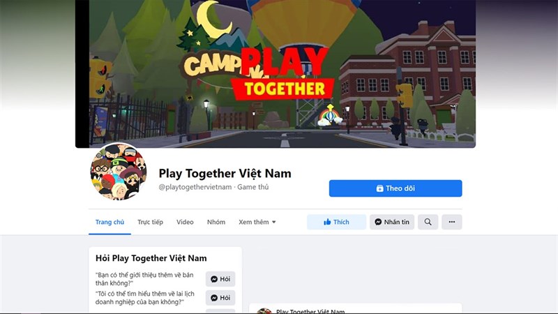 cách nhập code Play Together