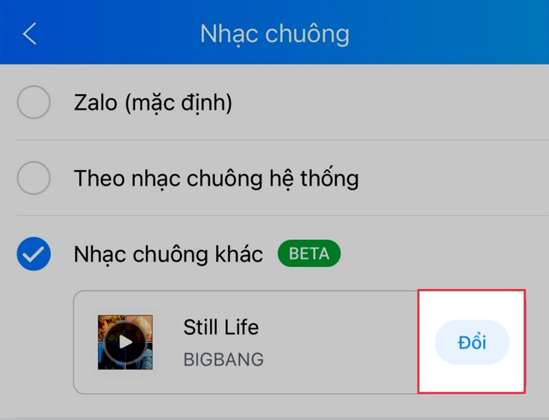 Cài nhạc chuông Zalo trên iPhone Cài nhạc chuông Zalo trên iPhone