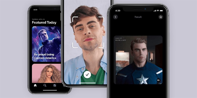 ứng dụng ghép mặt vào video ứng dụng ghép mặt vào video