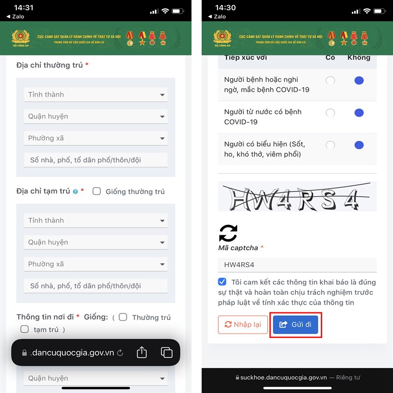Cách tạo mã QR khai báo y tế trên Zalo Cách tạo mã QR khai báo y tế trên Zalo