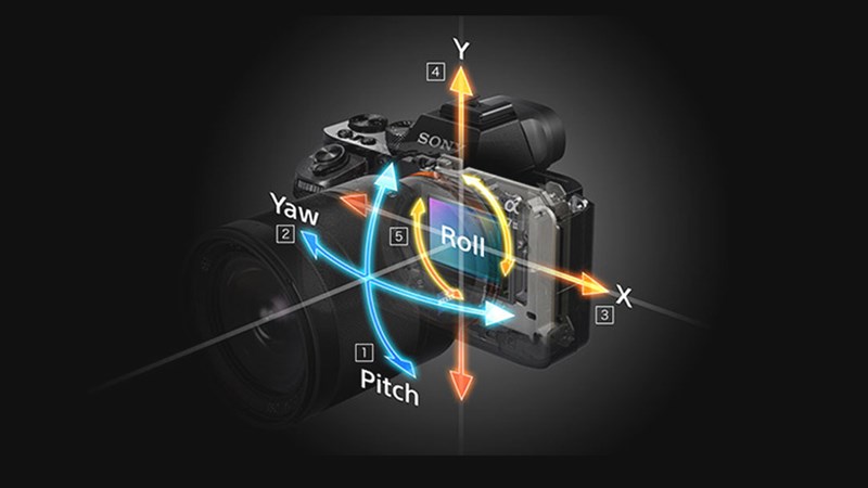 Sony A7 II với ổn định hình ảnh 5 trục hỗ trợ cho việc sử dụng IBIS