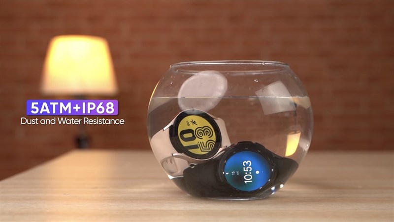 Galaxy Watch4 Classic có chuẩn chống nước IP68 và 5 ATM. Nguồn: GadgetByte. Galaxy Watch4 Classic có chuẩn chống nước IP68 và 5 ATM. Nguồn: GadgetByte.