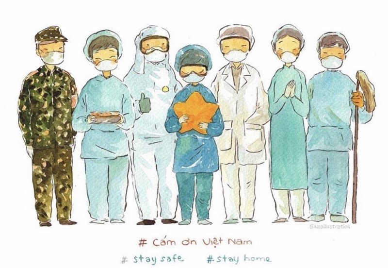 Chúng ta cùng nhau đoàn kết chống dịch thôi nào! Nguồn: Baoquocte.vn. Chúng ta cùng nhau đoàn kết chống dịch thôi nào! Nguồn: Baoquocte.vn.