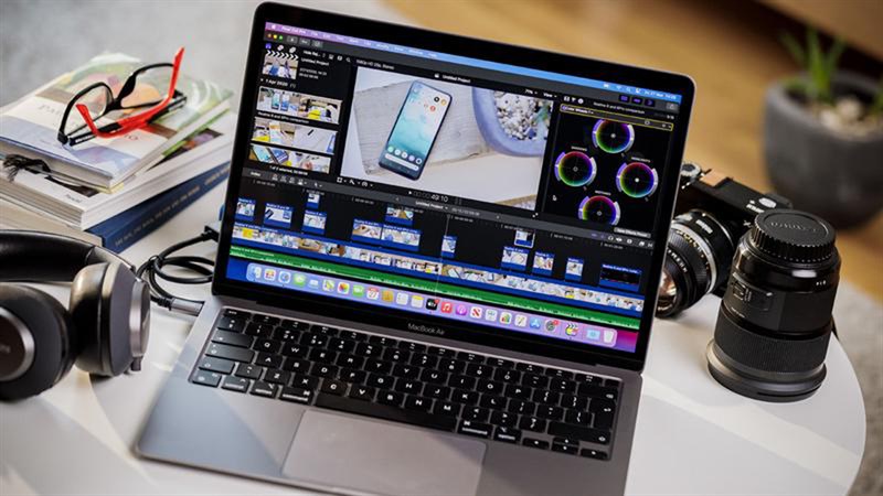Mình đã rất bất ngờ khi tốc độ chuyển đổi video 4K thành 1080p trên Macbook Air M1 nhanh gấp 2 lần so với Dell XPS 13 9300 Mình đã rất bất ngờ khi tốc độ chuyển đổi video 4K thành 1080p trên Macbook Air M1 nhanh gấp 2 lần so với Dell XPS 13 9300
