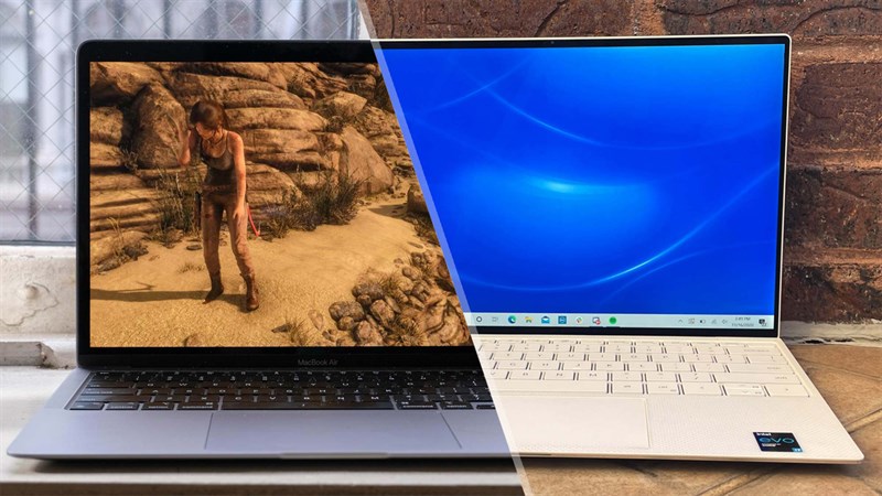 Giá cả giữa Macbook Air M1 và Dell XPS 13 9300 chênh lệch khá nhiều Giá cả giữa Macbook Air M1 và Dell XPS 13 9300 chênh lệch khá nhiều