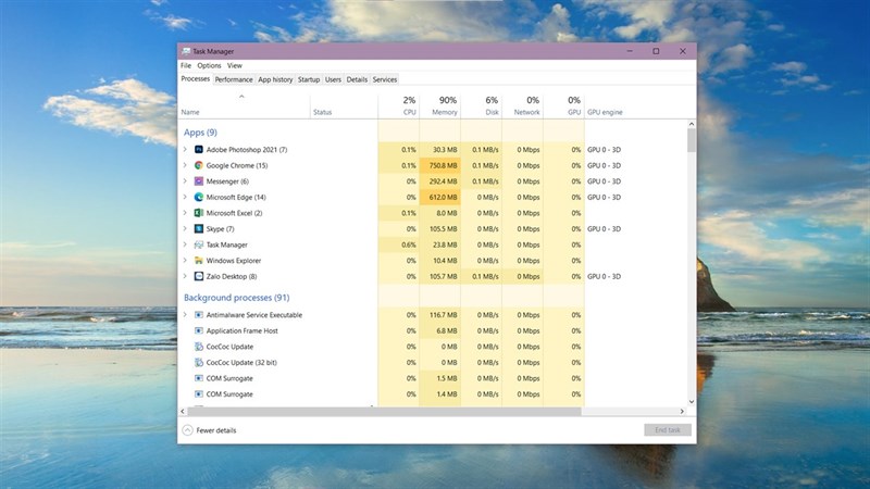 cách khắc phục Taskbar bị đơ