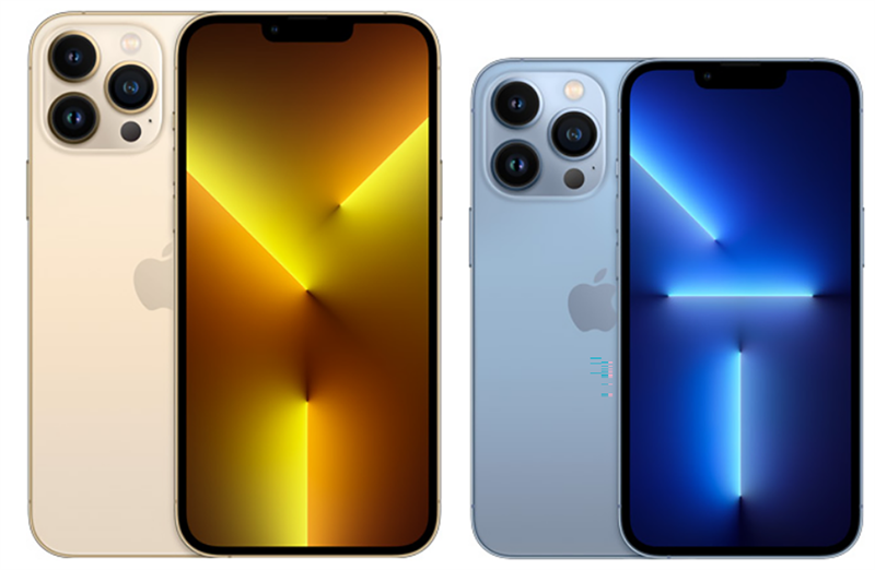 iPhone 13 Pro Max có màn hình lớn hơn iPhone 13 Pro. Nguồn: Apple. iPhone 13 Pro Max có màn hình lớn hơn iPhone 13 Pro. Nguồn: Apple.