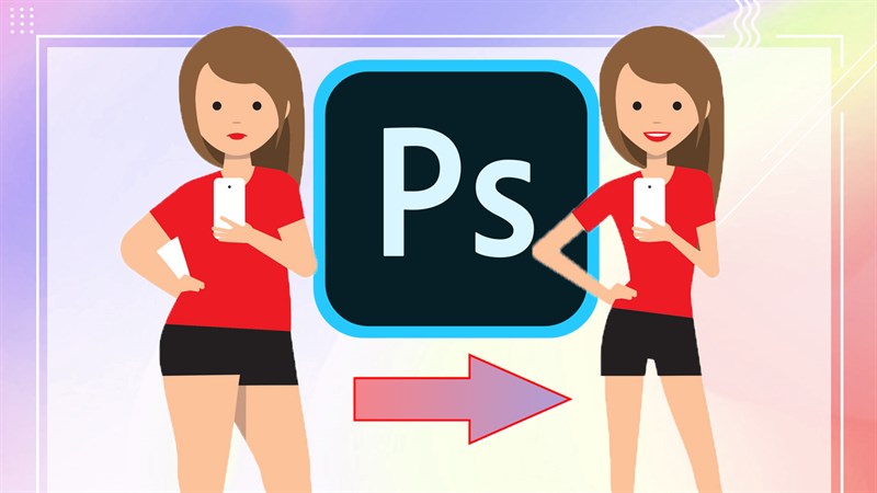 Cách chỉnh người béo thành gầy trong Photoshop Cách chỉnh người béo thành gầy trong Photoshop
