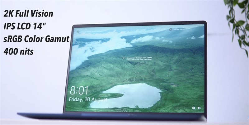 Màn hình của Realme Book có kích thước 14 inch cùng độ phân giải 2K sắc nét. Nguồn: FUZZ CHANNEL. Màn hình của Realme Book có kích thước 14 inch cùng độ phân giải 2K sắc nét. Nguồn: FUZZ CHANNEL.
