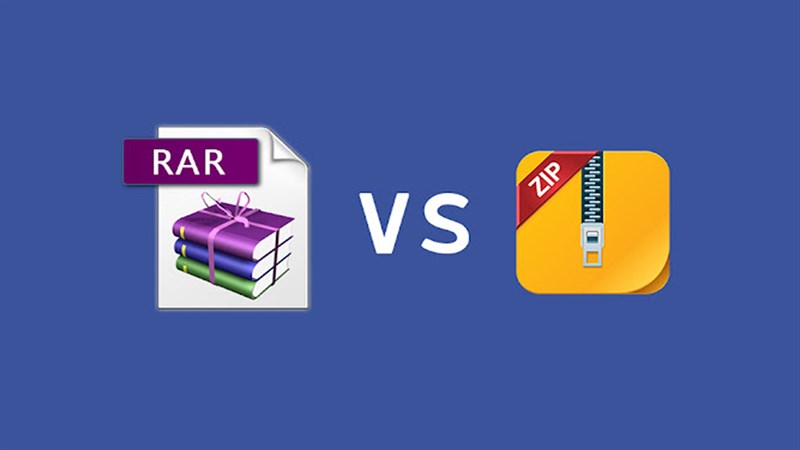 Tốc độ nén của file ZIP thấp hơn tốc độ nén của file RAR Tốc độ nén của file ZIP thấp hơn tốc độ nén của file RAR