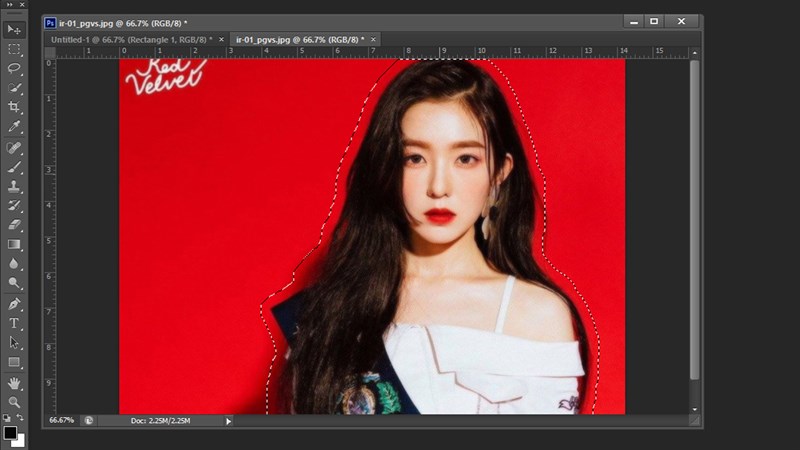 Cách thay đổi kích thước vùng chọn trong Photoshop