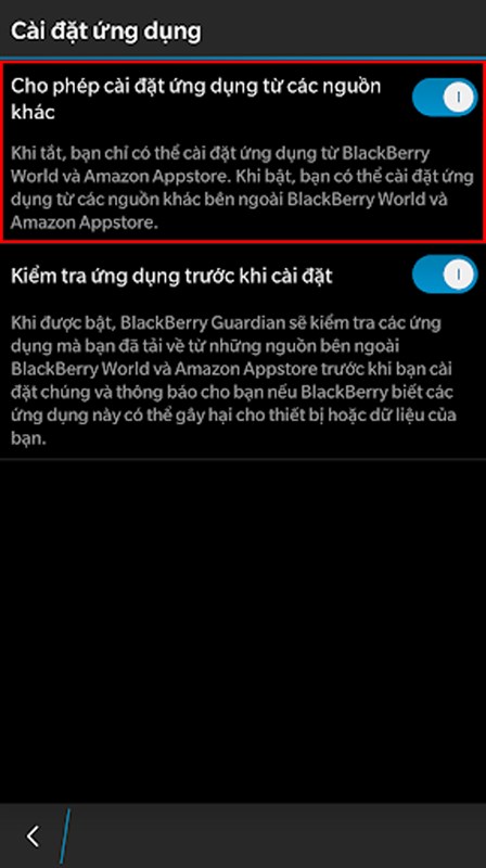 Cách tải ứng dụng cho BlackBerry Passport