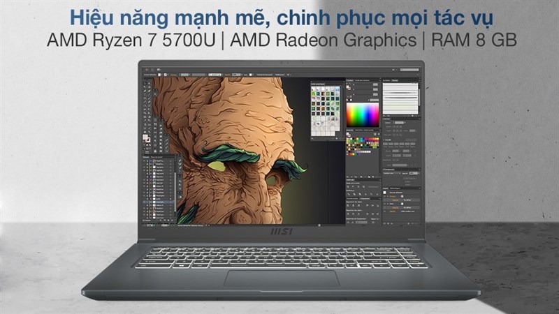 MSI modern 15 A5M MSI modern 15 A5M