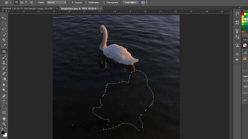 Cách xóa vùng chọn trong Photoshop Cách xóa vùng chọn trong Photoshop