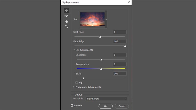 Cách thay đổi bầu trời trong Photoshop Cách thay đổi bầu trời trong Photoshop