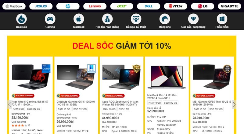 TOP 5 laptop cho đồ họa chuyên nghiệp 2021 đang có giá cực tốt ở TGDĐ