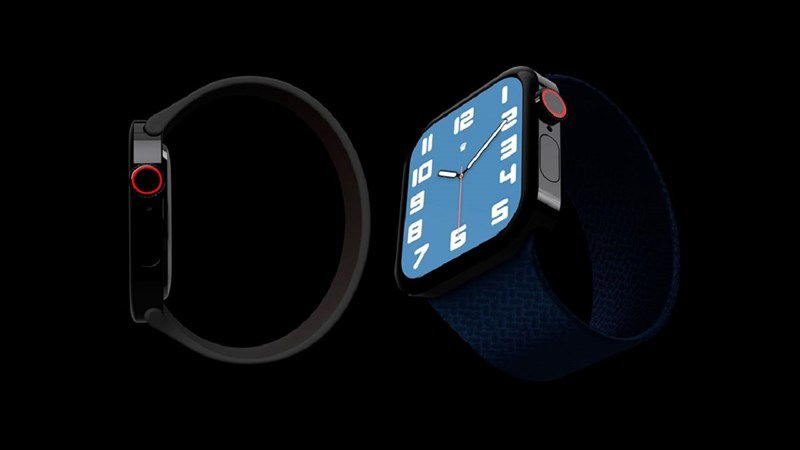 Apple Watch S7 xuất hiện tuyệt đẹp trong bản concept mới, ưng quá xá!