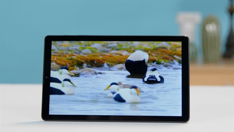 Màn hình lớn cùng màu sắc chân thực là điểm mạnh của Galaxy Tab A7 Lite. Màn hình lớn cùng màu sắc chân thực là điểm mạnh của Galaxy Tab A7 Lite.