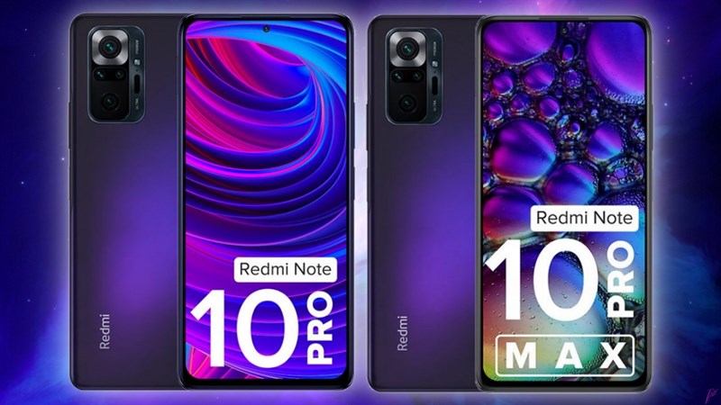 Redmi Note 10 Pro và Note 10 Pro Max có thêm phiên bản màu Dark Nebula mới, giá không đổi