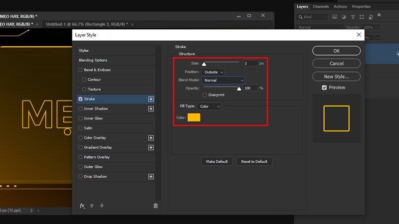Cách làm chữ trong suốt trong Photoshop Cách làm chữ trong suốt trong Photoshop