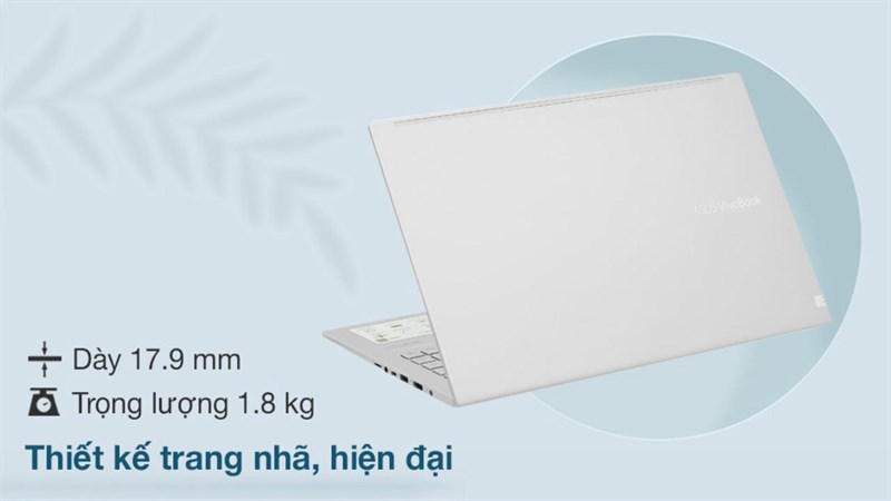 Thiết kế trên Asus VivoBook A515Ea i3