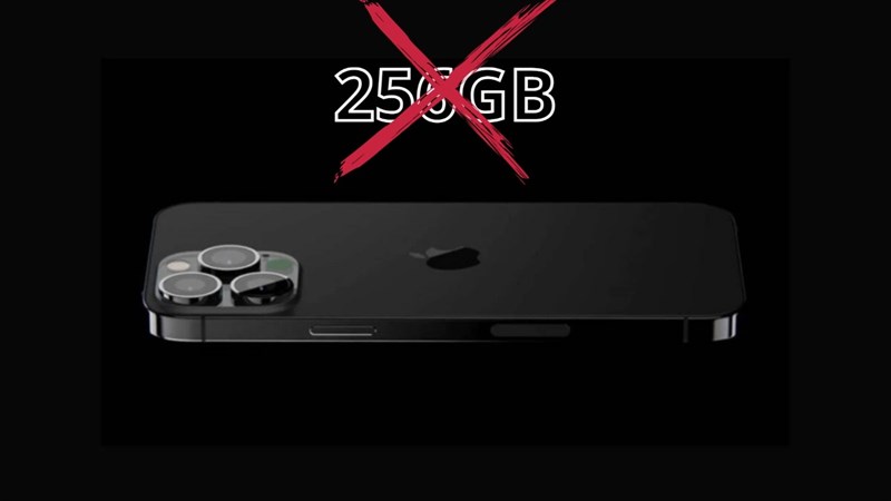 Dòng iPhone 13 Pro có thể không có bản 256GB