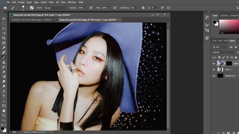 Cách làm hiệu ứng tan biến trong Photoshop Cách làm hiệu ứng tan biến trong Photoshop