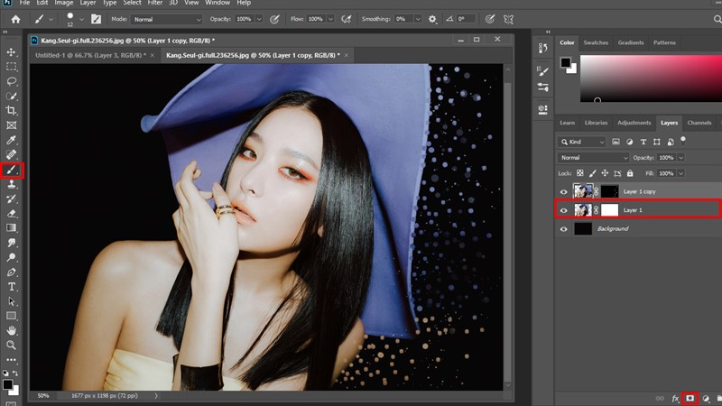 Cách làm hiệu ứng tan biến trong Photoshop Cách làm hiệu ứng tan biến trong Photoshop