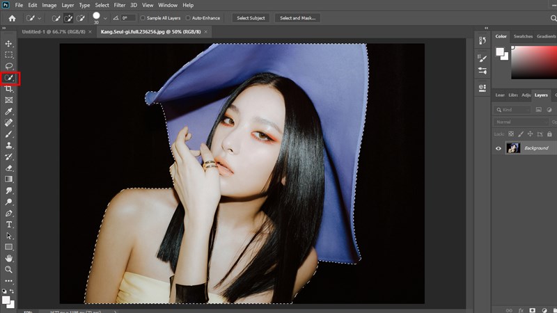 Cách làm hiệu ứng tan biến trong Photoshop Cách làm hiệu ứng tan biến trong Photoshop