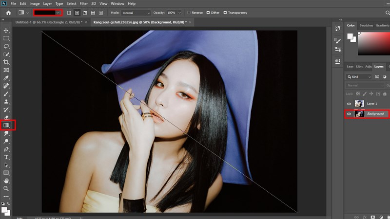 Cách làm hiệu ứng tan biến trong Photoshop Cách làm hiệu ứng tan biến trong Photoshop