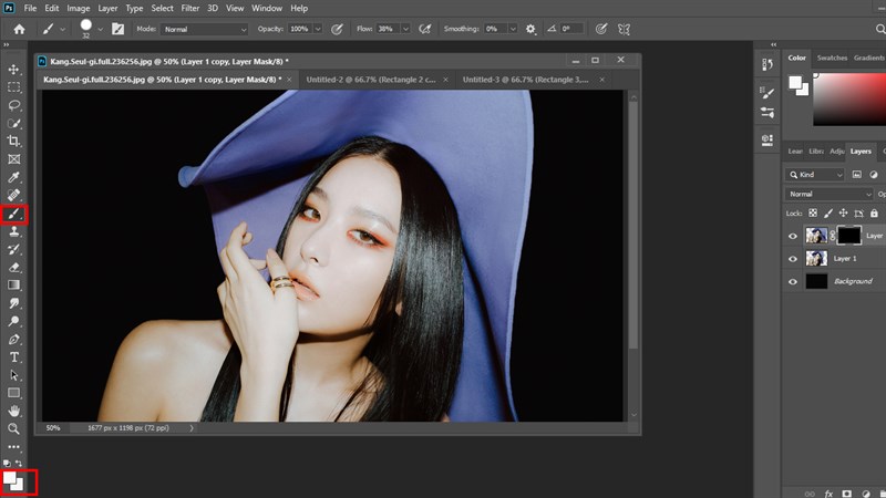 Cách làm hiệu ứng tan biến trong Photoshop Cách làm hiệu ứng tan biến trong Photoshop