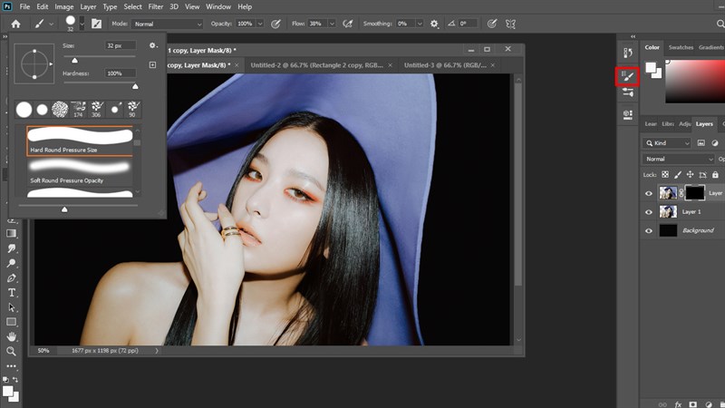 Cách làm hiệu ứng tan biến trong Photoshop Cách làm hiệu ứng tan biến trong Photoshop