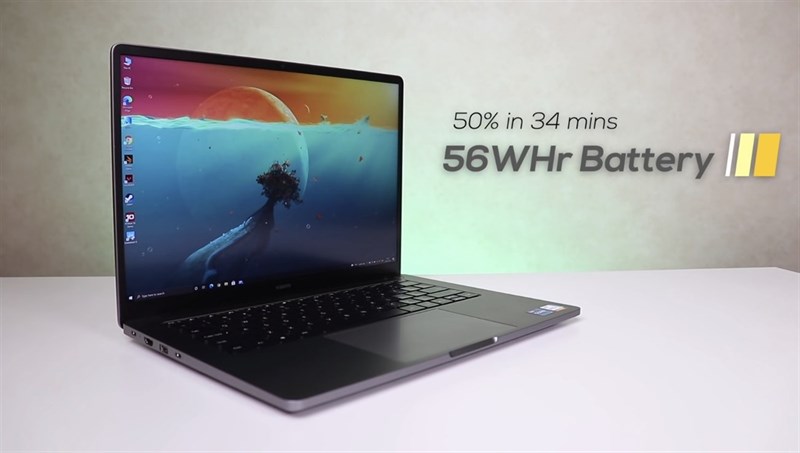 Pin 56 Wh của Xiaomi Mi Notebook Pro 2021 có thể hoạt động liên tục từ 7 - 8 tiếng với các tác vụ cơ bản. Nguồn: Tech Singh. Pin 56 Wh của Xiaomi Mi Notebook Pro 2021 có thể hoạt động liên tục từ 7 - 8 tiếng với các tác vụ cơ bản. Nguồn: Tech Singh.