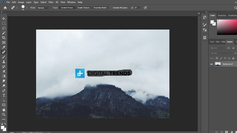 Cách xóa Watermark trong Photoshop Cách xóa Watermark trong Photoshop
